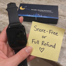 Load and play video in Gallery viewer, Snore Savior™ Watch Revolution against Snoring
